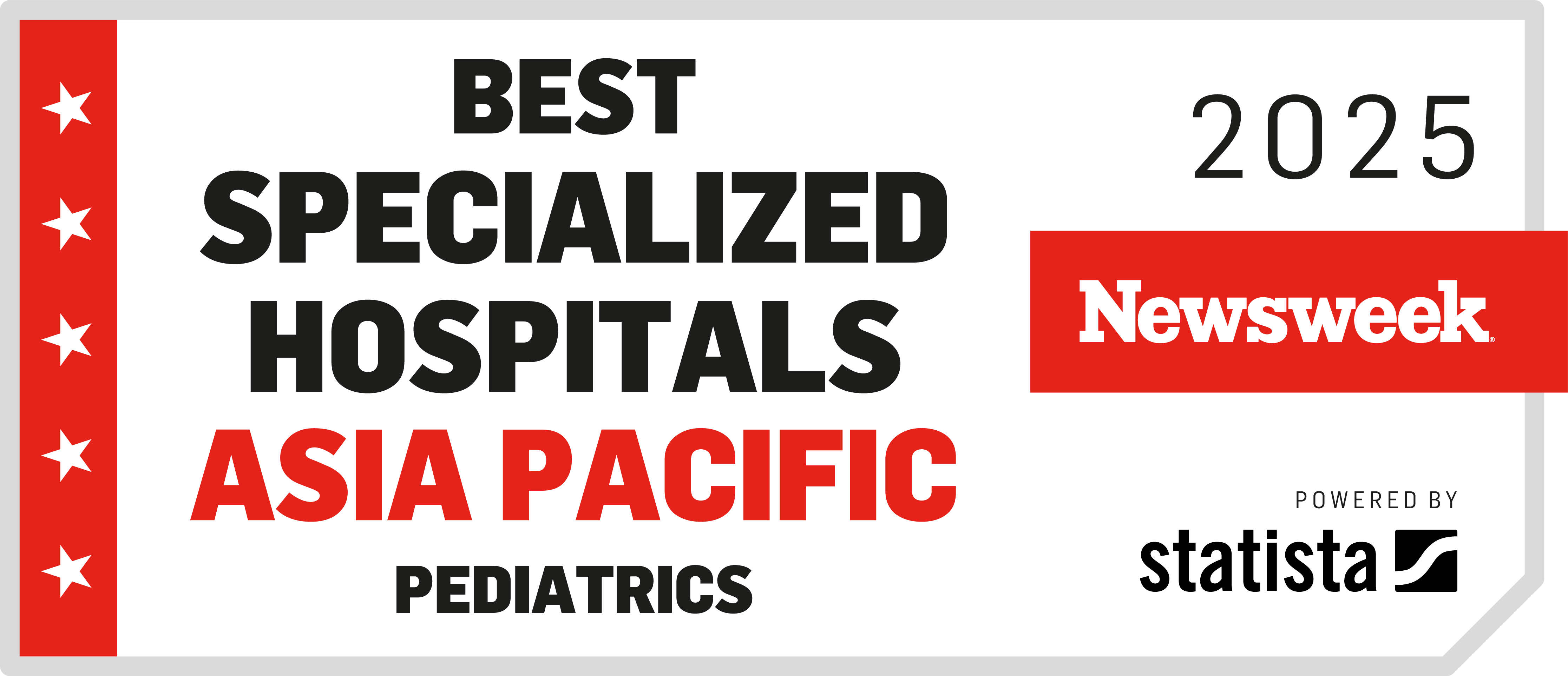 Best Specialized Hospital Asia Pacific 2025 – Pediatric