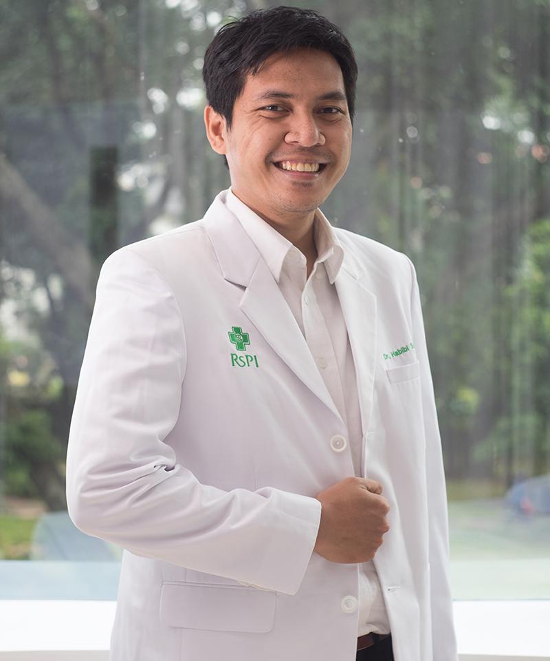 dr. Habibi, Sp. An-TI, Subsp. T.I. (K), FIP, CIPS